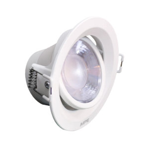 LED Downlight âm trần Chiếu điểm, Điều chỉnh hướng sáng, mặt tròn 9W ánh sáng trắng DLA2R-9T 7 10