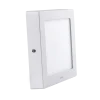 LED Panel ốp nổi nhôm, mặt vuông 12W - 3 chế độ màu SSPL-12/3C 3 sspl 12t ms 6000 6500k 2
